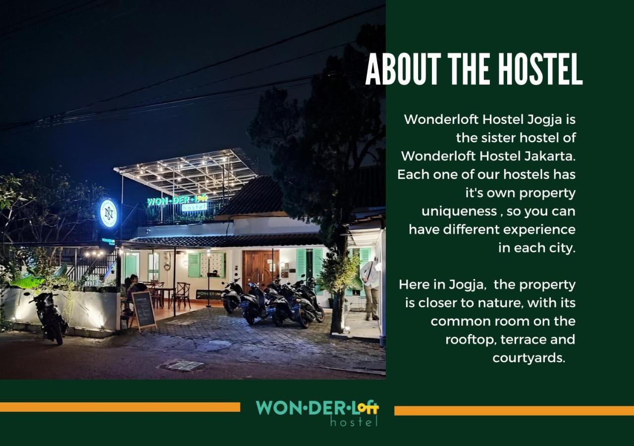 Wonderloft Hostel Jogja Yogyakarta Exterior foto